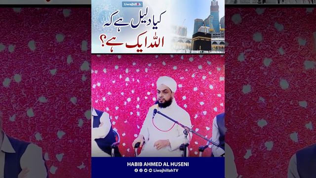 Kya Daleel hai ke ALLAH ek hai ? | Habib Ahmed Al-huseni| смотреть онлайн