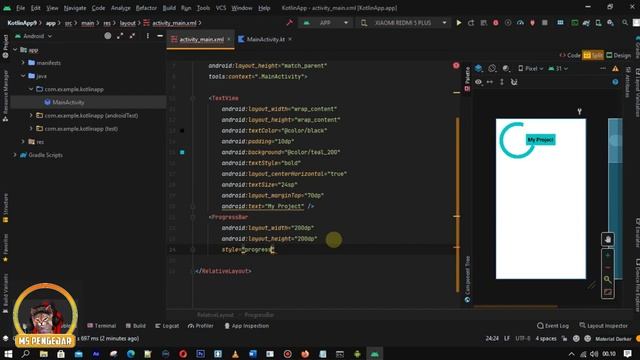 How to create a custom Progress Bar in Android Studio Kotlin | Terbaru 2023 смотреть онлайн