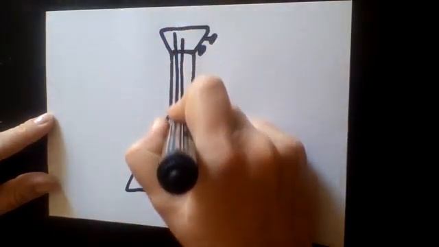 HOW TO DRAW A BALALAYKA / CÓMO DIBUJAR UNA BALALAYKA /COMMENT DESSINER UN BALALAYKA смотреть онлайн