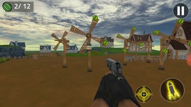 Игра Watermelon Shooter:Free Fruit Shooting Games 2018 часть первая