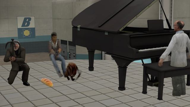 (SFM) прикол 9 серия,вот представте как работают наши родители каждый день(