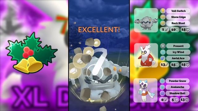 MERRY CHRISTMAS! | *XL* SHINY DELIBIRD GIVES MY OPPONENTS PRESENTS FOR CHRISTMAS | GO BATTLE LEAGU смотреть онлайн