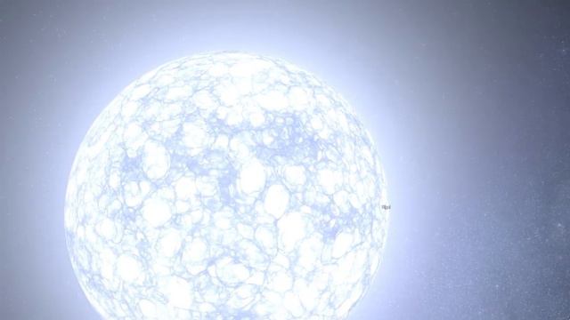 Sun & Rigel size comparison. смотреть онлайн