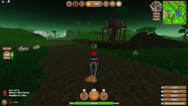 Completing the quests on Blizzard Island. Wild Horse Island's horse game Roblox смотреть онлайн