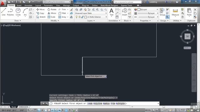 AutoCAD 2013 Tutorial | Simple CAD Techniques Part 1 | InfiniteSkills смотреть онлайн