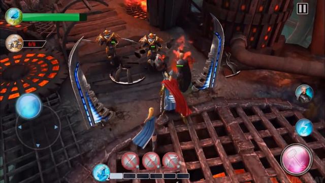Thor: The Dark World - Gameplay Walkthrough Part 6 - NIDAVELLIR: Stages 17-20, Boss (iOS, Android) смотреть онлайн