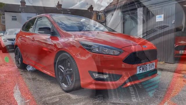FORD FOCUS HATCHBACK ZETEC S TDCI RED EDITION (2016) смотреть онлайн