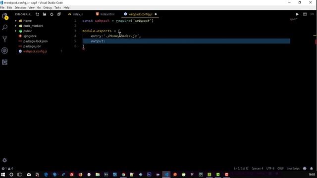 INSTALANDO E CONFIGURANDO WEBPACK смотреть онлайн