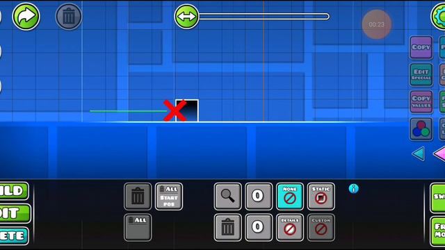 туториал как сделать блок невидимый и как сделать блок прозрачный (geometry dash 2.2) смотреть онлайн
