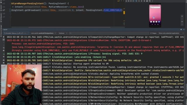 Android12 - "handling new permissions and code updates" :) смотреть онлайн