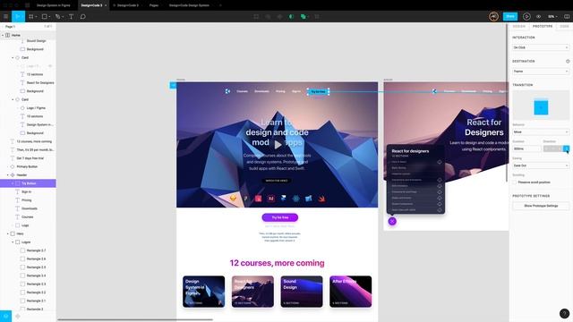 Prototyping and Interactions in Figma смотреть онлайн