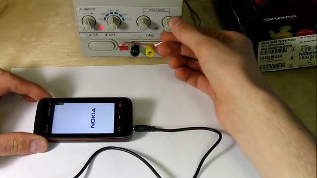 Краш-тест Nokia 5530: минимальное напряжение зарядки смотреть онлайн