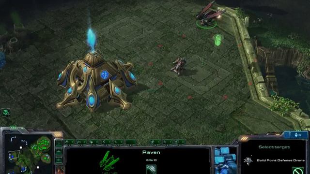 StarCraft II - Terran Raven смотреть онлайн
