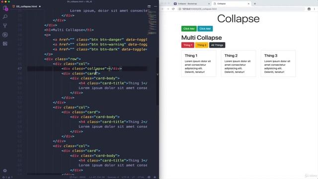 Collapse and Accordions In Bootstrap 4 || Learn Bootstrap смотреть онлайн