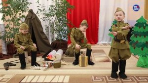 Сценка А. Твардовский «Василий Теркин»