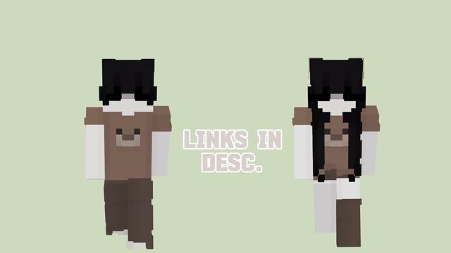 MATCHING MINECRAFT SKINS || ✨ LINKS IN DESC ✨ (part. 2) смотреть онлайн