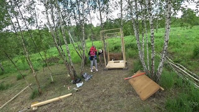 Колодец сделали, Туалет на месте!!! смотреть онлайн
