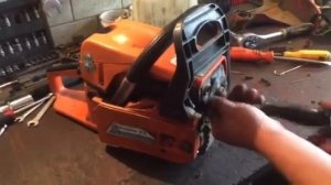 Как определить неисправность поршневой  на бензопиле  Экспресс диагностика цпг бензопилы.mp4