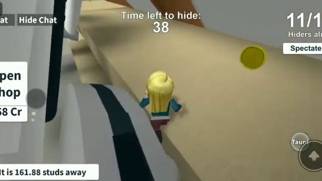 Показываю нычки в Roblox, Hide and seek! ? смотреть онлайн
