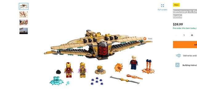 LEGO Infinity Saga Sanctuary II Endgame Battle! Fall 2021 Marvel set! смотреть онлайн