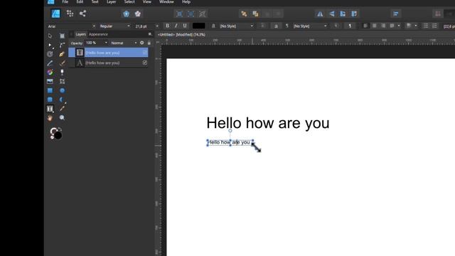 Artistic Text Tool vs Frame Text Tool - Affinity Designer смотреть онлайн