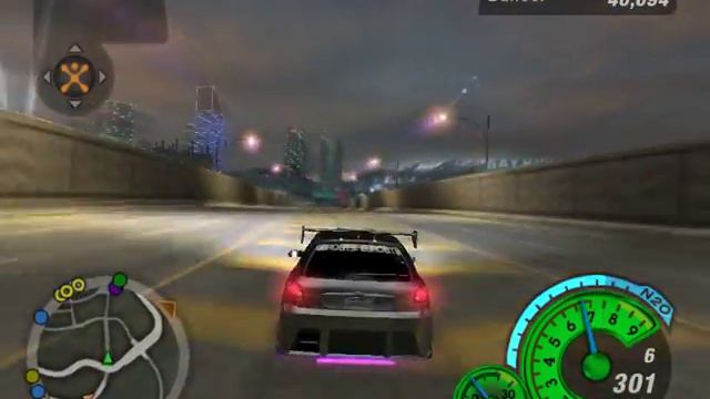375Km/h Peugeot 206 -Need For Speed Underground 2 смотреть онлайн