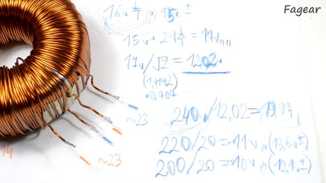 Перемотка тороидального трансформатора смотреть онлайн