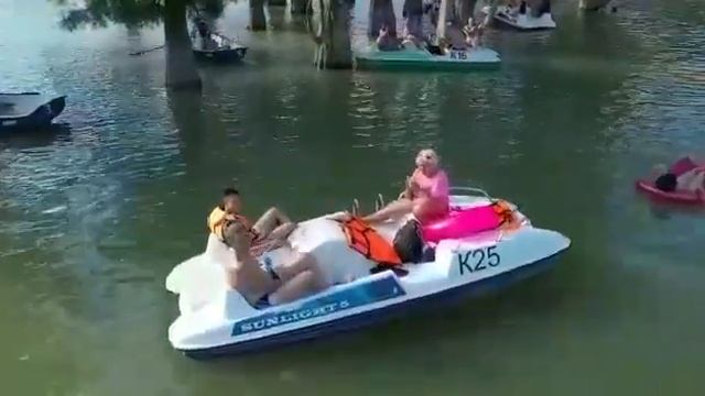 Анапа. Сукко. Кипарисовое озеро с высоты. смотреть онлайн