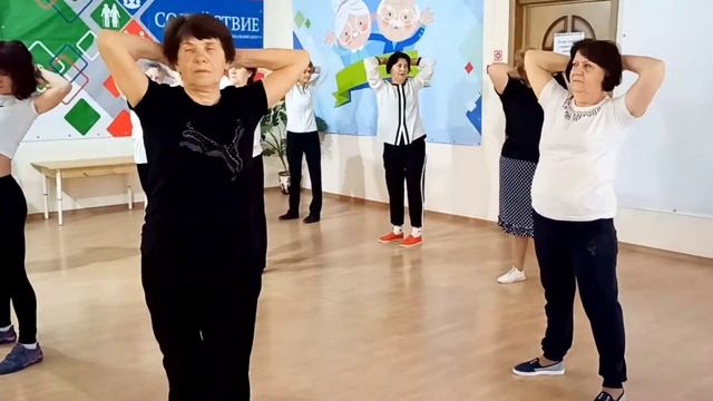 Утренняя разминка | Хореографическая студия "Лёгкий шаг" смотреть онлайн