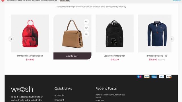 Wosh Drupal 8 Commerce Theme | Themeforest Templates смотреть онлайн
