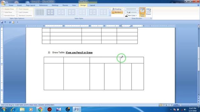 How to insert move and edit table in MS Word | Insert table and draw table смотреть онлайн