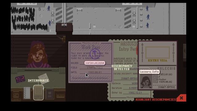 BODY SCAN: Papers, Please Episode 4 смотреть онлайн