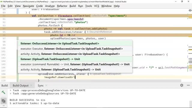 Upload image to Cloud Storage, save URI in Firestore смотреть онлайн