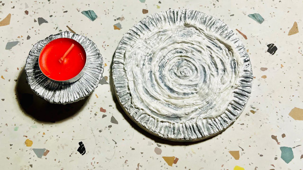 Изделия #изгипса #своимируками #декор создаю рельефную розу