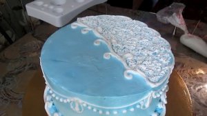 Торт на день рождения для мужчины. Украшение торта БЗК