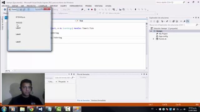 5 Formas de Programar Reloj Digital en Visual Studio 2012 Express смотреть онлайн