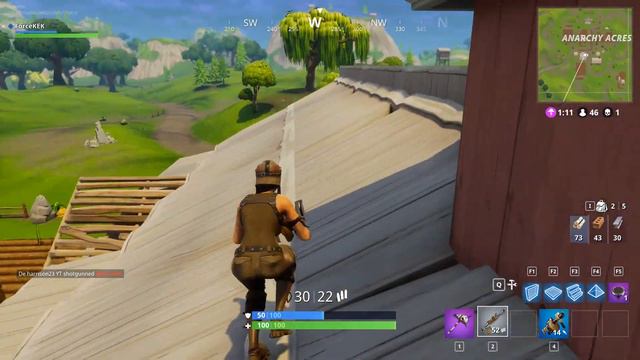 LUCKIEST NOSCOPE HEADSHOT! (Fortnite Battle Royale) Funny Moments смотреть онлайн