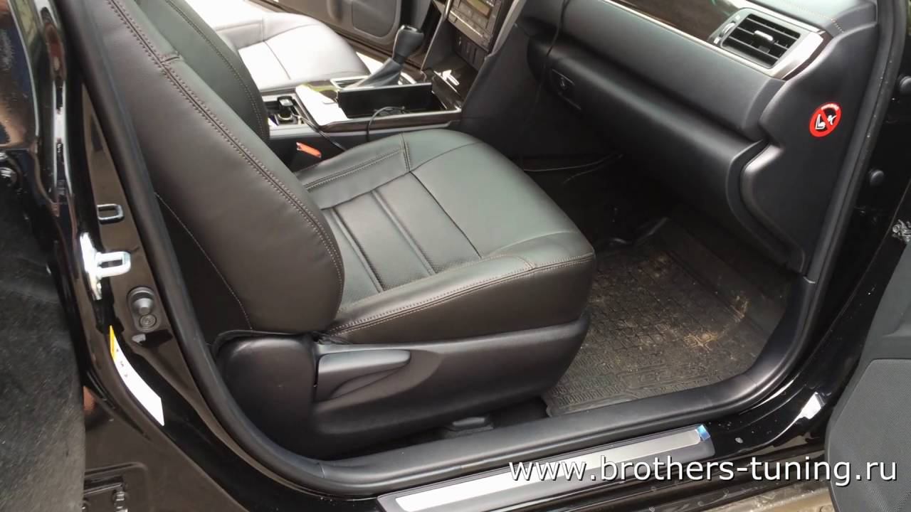Обзор авточехлов для Toyota Camry 50/55 смотреть онлайн