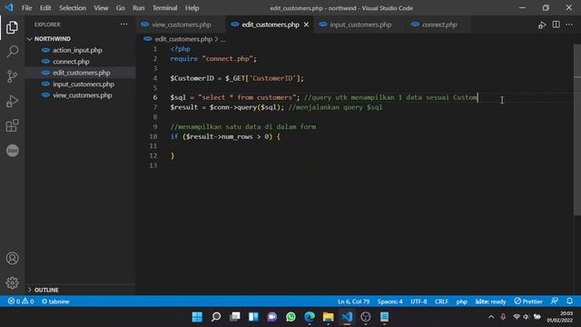 Tutorial PHP & MySQL untuk SMK / Pemula | Bagian 3 | Form Pre-Filling смотреть онлайн