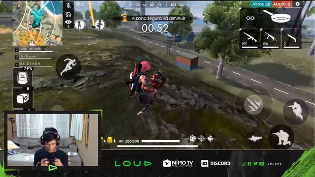 IMPRESSIONEI O PLAY HARD COM ESSA JOGADA NO FREE FIRE!!! смотреть онлайн