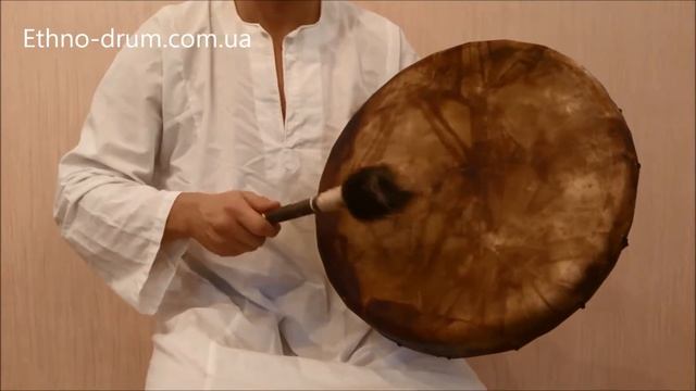 Шаманский бубен, диаметр 40 см. смотреть онлайн