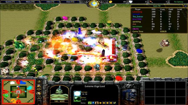 Frozen Throne - Custom Games: Gem TD Part 3 смотреть онлайн