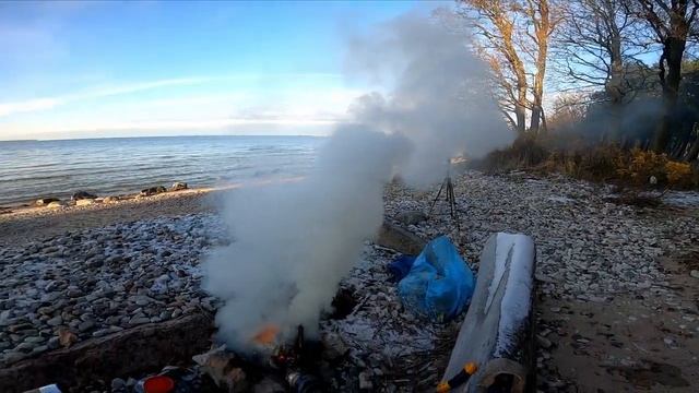 Утренний чай на море с Ельдаром и прогулка с Русланом по Ласснамяе.18.11.2023 смотреть онлайн