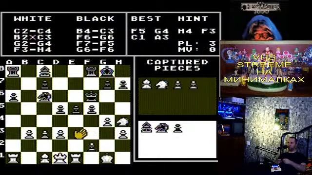 [часть 2] Играем В Chessmaster Kasparov На famicom 8-bit смотреть онлайн
