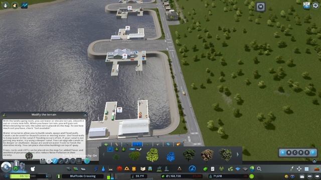 A City Planner Plays Cities Skylines: Building a Small Fishing Village - Bluffside Crossing Ep. 52 смотреть онлайн