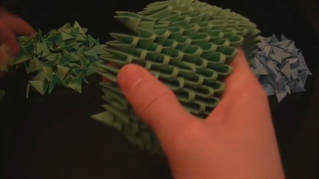 Part 1/4 - Origami 3D Tutorial - How To Make A Bulbasaur (Pokemon)