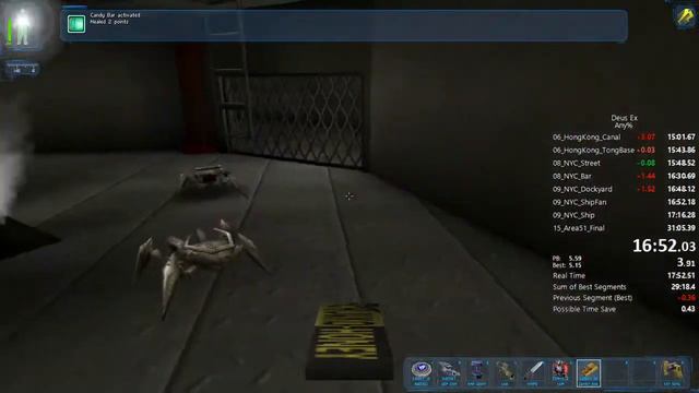 Deus Ex any% in 30:45 with commentary смотреть онлайн