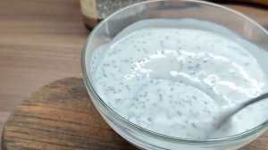 Десерт за 30 секунд/чиа+кефир=стройная фигура