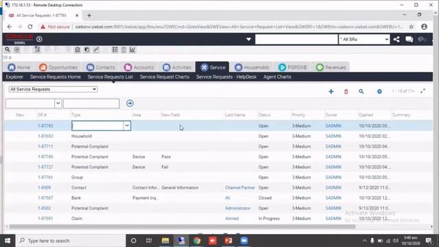 Siebel CRM - Project 1 (part 2, Version 1) (Related Service Requests) FREE Course Workshop смотреть онлайн