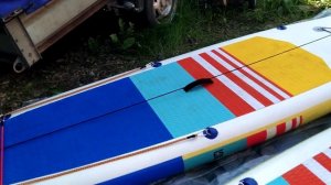 установка рымов на    Sup board своими руками .